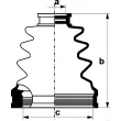 Soufflets de cardan avant HERTH+BUSS JAKOPARTS J2881018 - Visuel 2