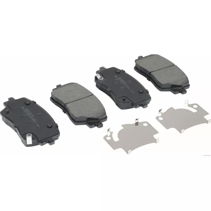 Jeu de 4 plaquettes de frein avant HERTH+BUSS JAKOPARTS J3600572