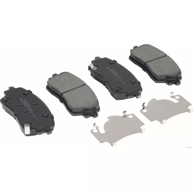 Jeu de 4 plaquettes de frein avant HERTH+BUSS JAKOPARTS J3600579