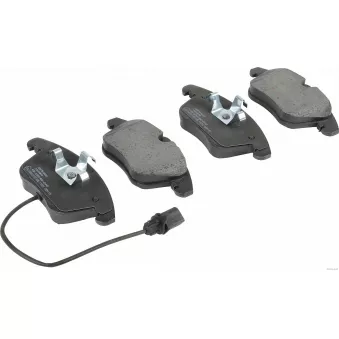 Jeu de 4 plaquettes de frein avant HERTH+BUSS JAKOPARTS J3600838