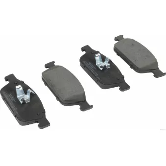 Jeu de 4 plaquettes de frein avant HERTH+BUSS JAKOPARTS J3600840