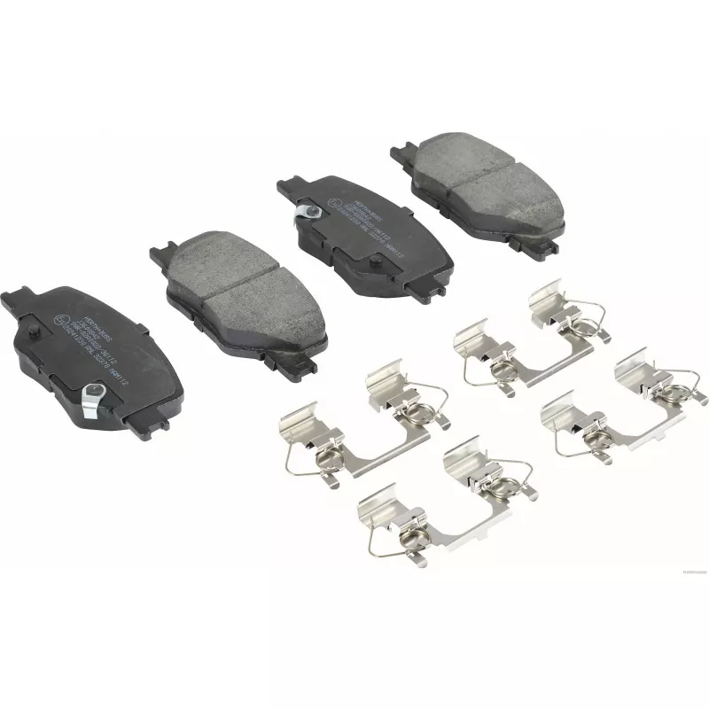 Jeu de 4 plaquettes de frein avant HERTH+BUSS JAKOPARTS J3600842