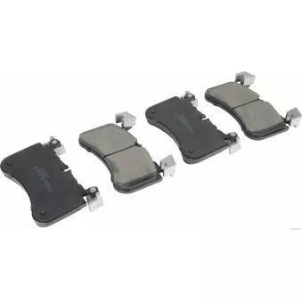 Jeu de 4 plaquettes de frein avant HERTH+BUSS JAKOPARTS J3600844