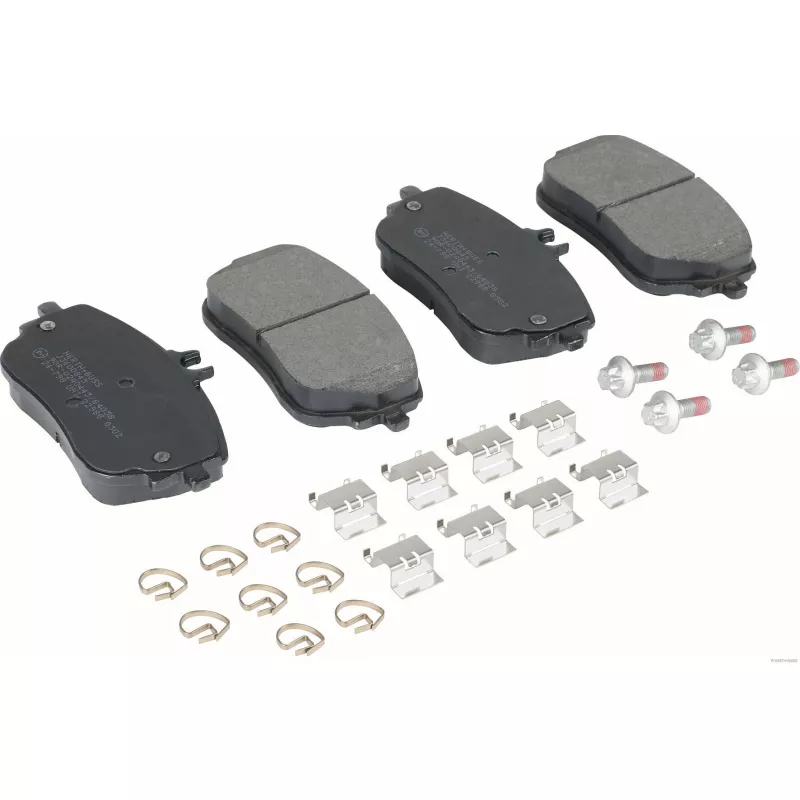 Jeu de 4 plaquettes de frein avant HERTH+BUSS JAKOPARTS J3600845