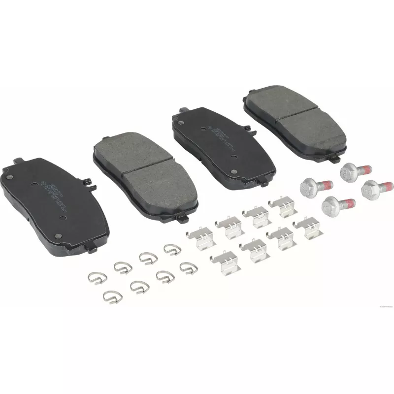 Jeu de 4 plaquettes de frein avant HERTH+BUSS JAKOPARTS J3600846
