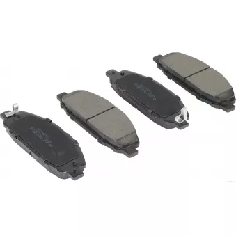 Jeu de 4 plaquettes de frein avant HERTH+BUSS JAKOPARTS J3601111