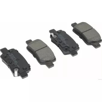 Jeu de 4 plaquettes de frein arrière HERTH+BUSS JAKOPARTS J3610541