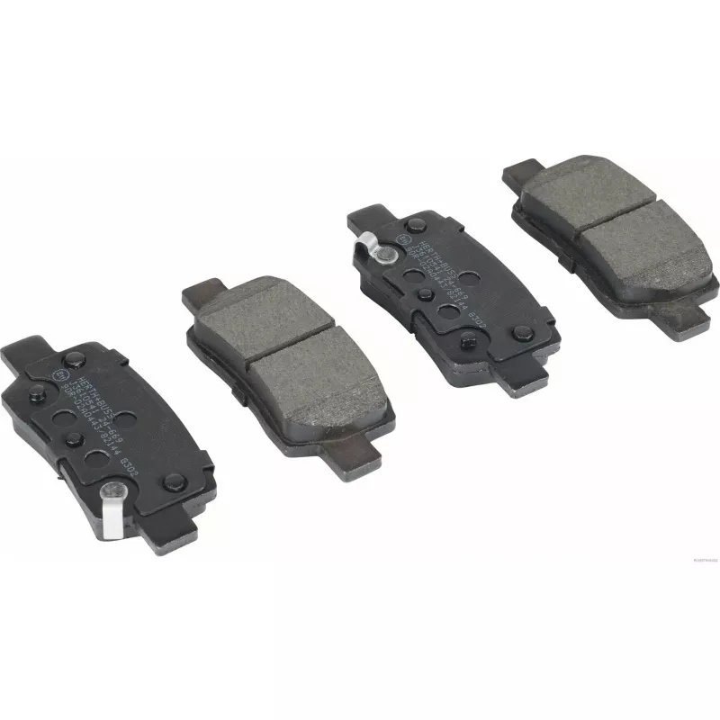 Jeu de 4 plaquettes de frein arrière HERTH+BUSS JAKOPARTS J3610541