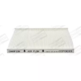 Filtre, air de l'habitacle CHAMPION CCF0033