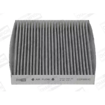 Filtre, air de l'habitacle CHAMPION CCF0051C