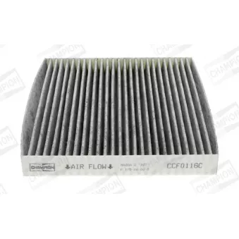 Filtre, air de l'habitacle CHAMPION CCF0116C