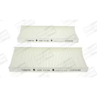 Filtre, air de l'habitacle CHAMPION CCF0154