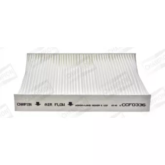 Filtre, air de l'habitacle CHAMPION CCF0336