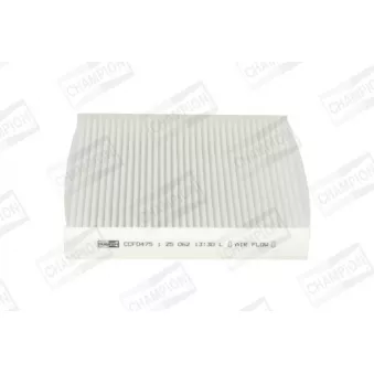 Filtre, air de l'habitacle CHAMPION CCF0475