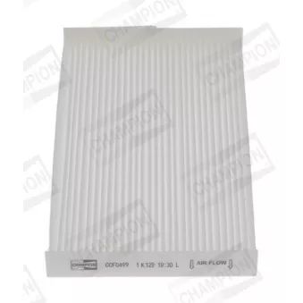 Filtre, air de l'habitacle CHAMPION CCF0499