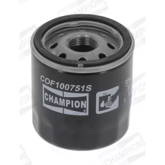 Filtre à huile CHAMPION COF100751S