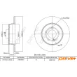 Jeu de 2 disques de frein avant Dr!ve+ DBD0092C - Visuel 2