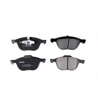 Jeu de 4 plaquettes de frein avant Dr!ve+ DP1010.10.0006