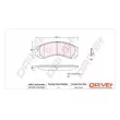 Jeu de 4 plaquettes de frein avant Dr!ve+ DP1010.10.0009 - Visuel 3