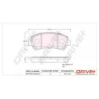 Jeu de 4 plaquettes de frein avant Dr!ve+ DP1010.10.0014 - Visuel 3