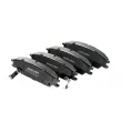 Jeu de 4 plaquettes de frein avant Dr!ve+ DP1010.10.0015 - Visuel 2