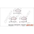 Jeu de 4 plaquettes de frein avant Dr!ve+ DP1010.10.0015 - Visuel 3