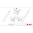 Jeu de 4 plaquettes de frein arrière Dr!ve+ DP1010.10.0050 - Visuel 3