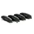 Jeu de 4 plaquettes de frein avant Dr!ve+ DP1010.10.0052 - Visuel 1