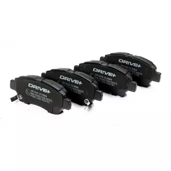 Jeu de 4 plaquettes de frein avant Dr!ve+ DP1010.10.0066