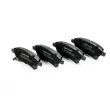 Jeu de 4 plaquettes de frein avant Dr!ve+ DP1010.10.0071 - Visuel 1