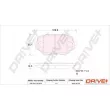 Jeu de 4 plaquettes de frein avant Dr!ve+ DP1010.10.0073 - Visuel 3
