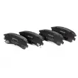 Jeu de 4 plaquettes de frein avant Dr!ve+ DP1010.10.0074 - Visuel 1
