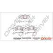 Jeu de 4 plaquettes de frein avant Dr!ve+ DP1010.10.0074 - Visuel 3