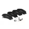 Jeu de 4 plaquettes de frein avant Dr!ve+ DP1010.10.0076 - Visuel 1