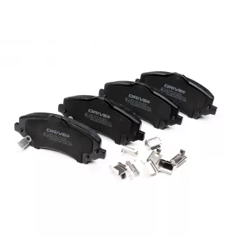 Jeu de 4 plaquettes de frein avant Dr!ve+ DP1010.10.0076