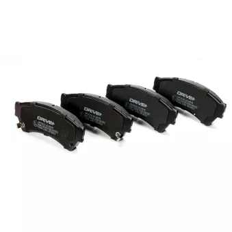 Jeu de 4 plaquettes de frein avant Dr!ve+ DP1010.10.0078