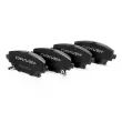 Jeu de 4 plaquettes de frein avant Dr!ve+ DP1010.10.0081 - Visuel 1