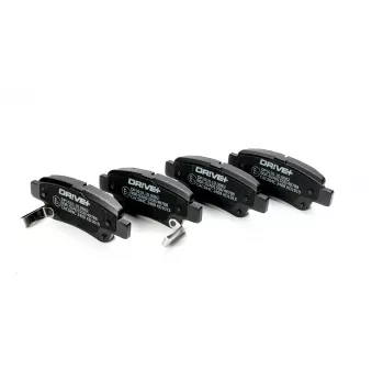 Jeu de 4 plaquettes de frein arrière Dr!ve+ DP1010.10.0082