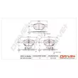 Jeu de 4 plaquettes de frein avant Dr!ve+ DP1010.10.0084 - Visuel 3