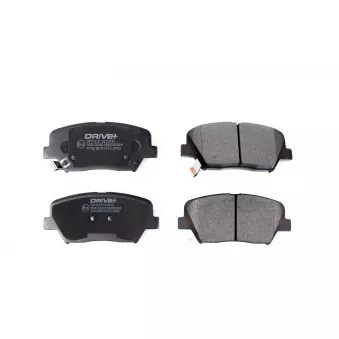 Jeu de 4 plaquettes de frein avant Dr!ve+ DP1010.10.0100