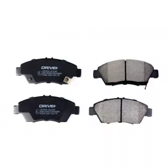 Jeu de 4 plaquettes de frein avant Dr!ve+ DP1010.10.0105