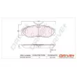 Jeu de 4 plaquettes de frein avant Dr!ve+ DP1010.10.0131 - Visuel 3