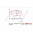 Jeu de 4 plaquettes de frein avant Dr!ve+ DP1010.10.0135 - Visuel 3