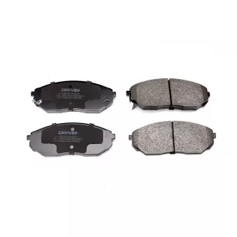 Jeu de 4 plaquettes de frein avant Dr!ve+ DP1010.10.0137