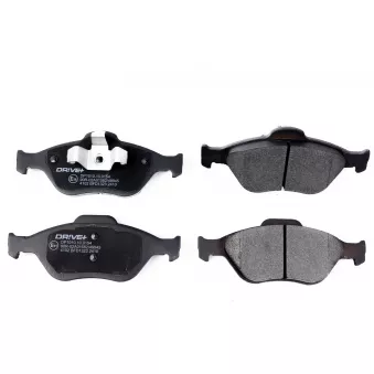 Jeu de 4 plaquettes de frein avant Dr!ve+ DP1010.10.0154