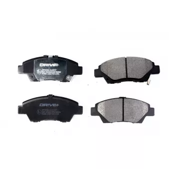 Jeu de 4 plaquettes de frein avant Dr!ve+ DP1010.10.0157
