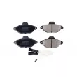 Jeu de 4 plaquettes de frein avant Dr!ve+ DP1010.10.0173 - Visuel 1
