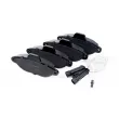 Jeu de 4 plaquettes de frein avant Dr!ve+ DP1010.10.0173 - Visuel 2
