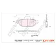 Jeu de 4 plaquettes de frein avant Dr!ve+ DP1010.10.0173 - Visuel 3