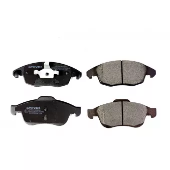Jeu de 4 plaquettes de frein avant Dr!ve+ DP1010.10.0293